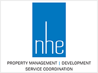 NHE, Inc. logo